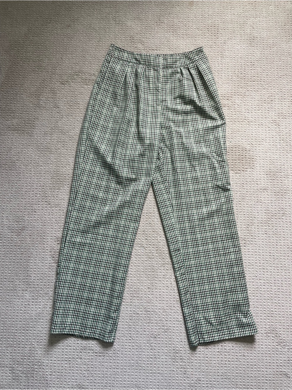 Primark Women’s Green Check Dress Pants
